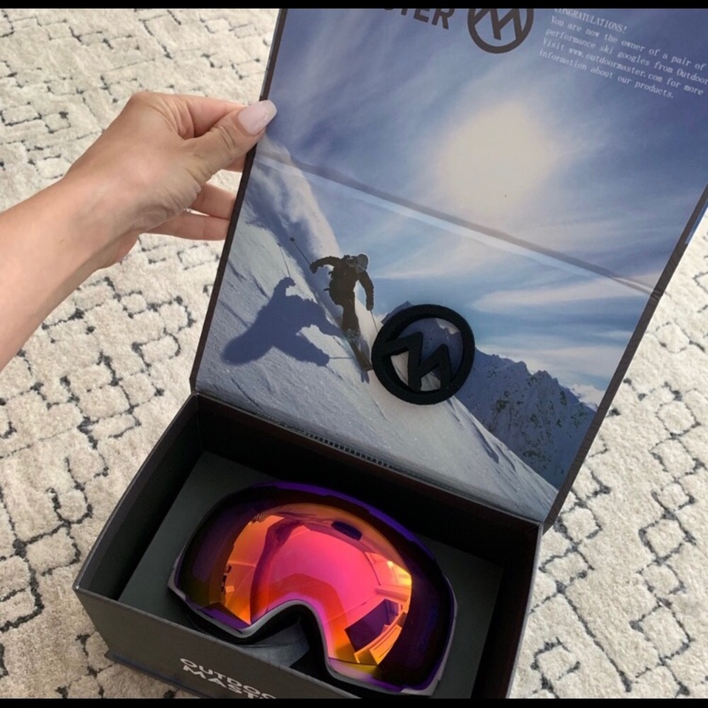 Limited Edition Outdoor Master Ski Snow Goggles